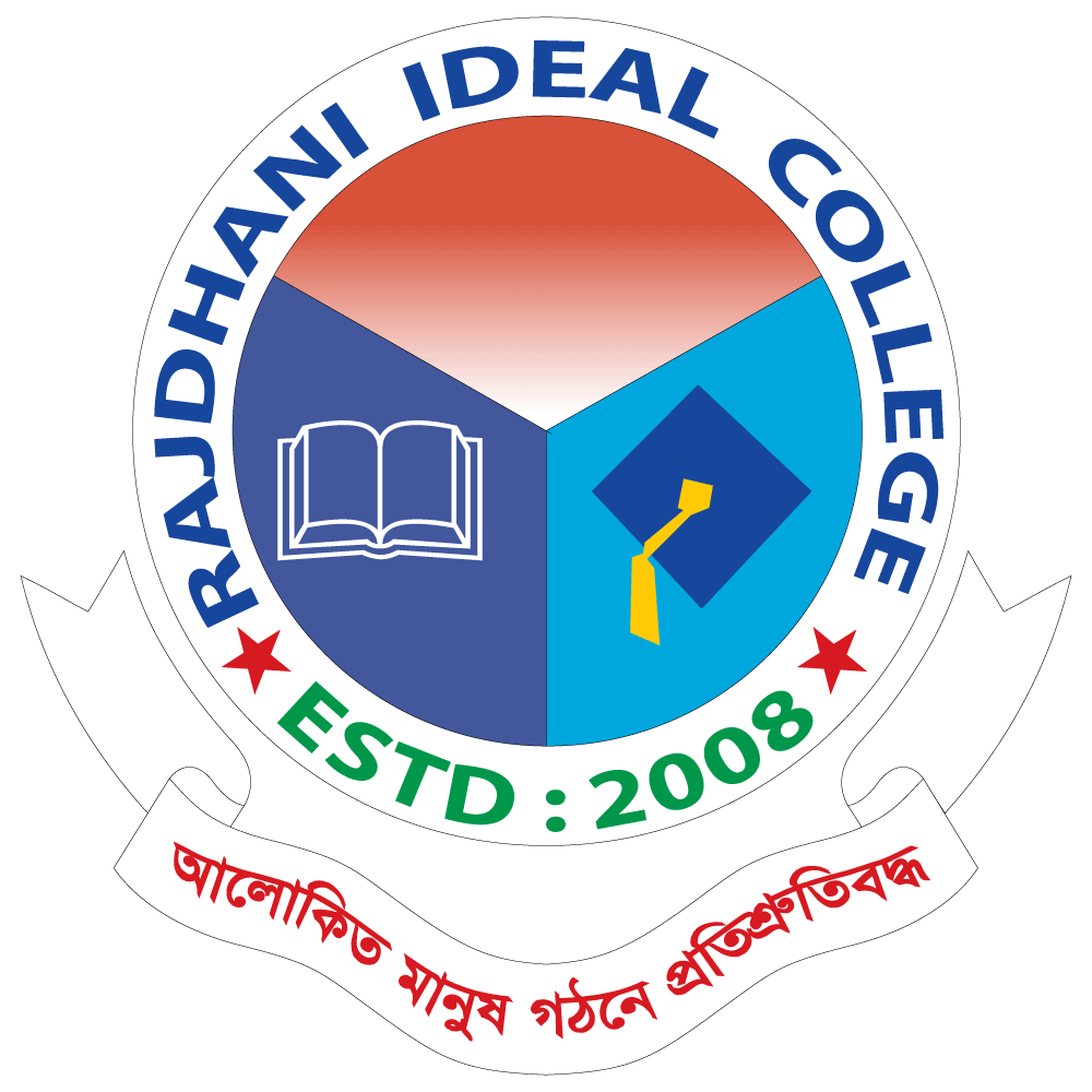 Rajdhani Ideal College Logo